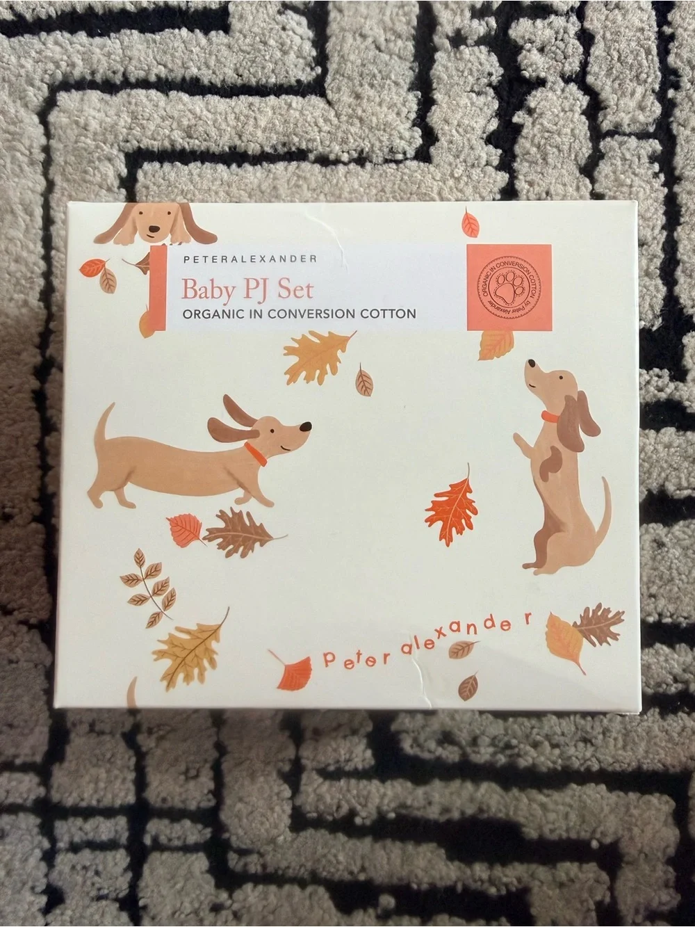 BNIB Peter Alexander 2 Piece Baby PJ Set Sz 18-24 M